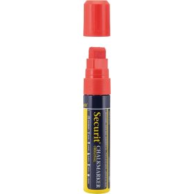 Krétamarker SMA720 (7-15 mm) PIROS - vízzel lemosható