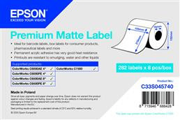 Epson prémium matt címketekercs (S045740)