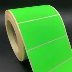 100x49 mm TT papír címke fluo ZÖLD (1.000 db/40)