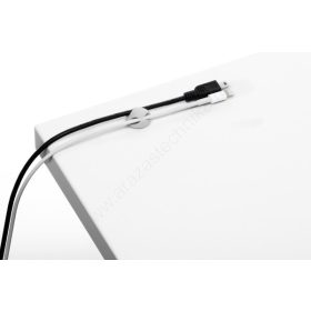   CAVOLINE® CLIP 2 - öntapadó kábelrögzítő klip (6db/csomag) (5038-37) graphite