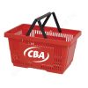 Betűvágott cba logo kosárra (20x8cm) - fehér pvc