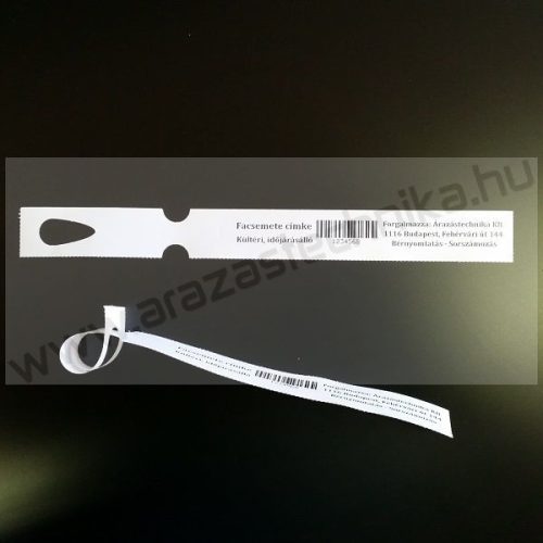 Faiskola címke 25x248 mm (500db/tek) nyomtatható