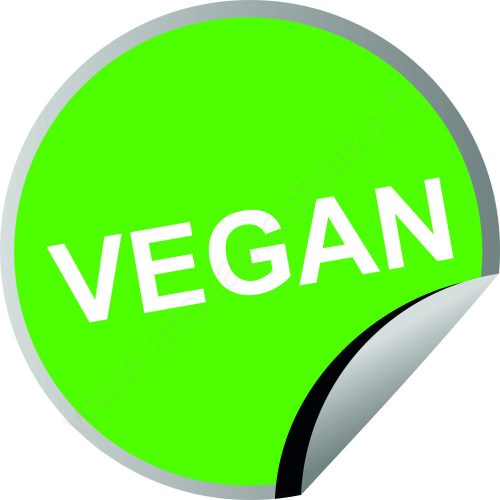 Körcímke 20mm - Vegan