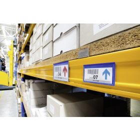 Logisztikai mágneses zseb 100x38mm (1741-07) kék