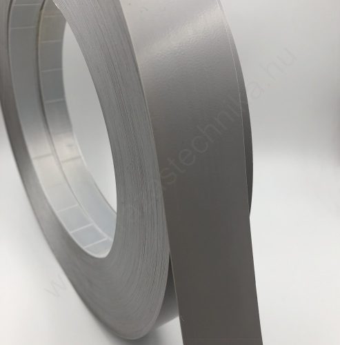 Háttércsík PVC 4cmx100 méter -  ezüst (RAL9006)