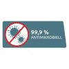 L8013-10 Antimikrobiális fóliacímke 105x148mm átlátszó