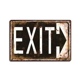 Exit fémtábla