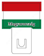 Magyar zászló - 60x40mm