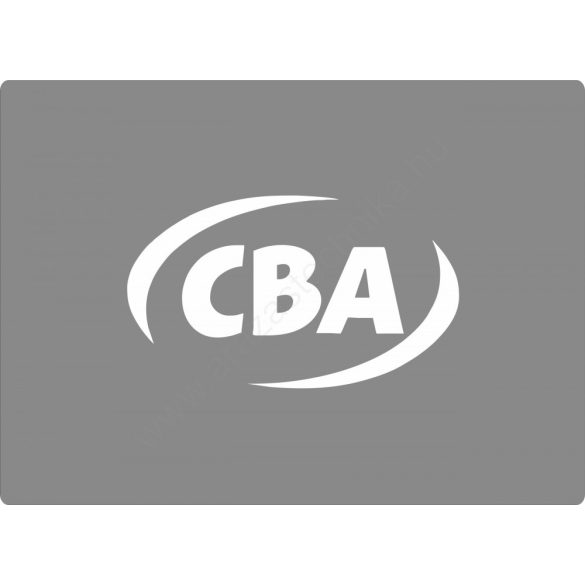 Betűvágott coop logo kosárra (20x8cm) - fehér pvc