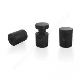 Távtartó - díszcsavar 13x19mm - Alumínium Fekete