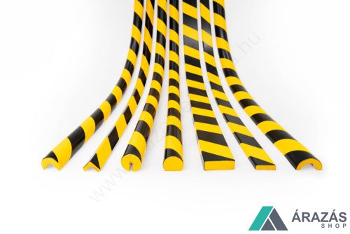 Sarokvédő profil C25R - SÁRGA/FEKETE (1100-130)