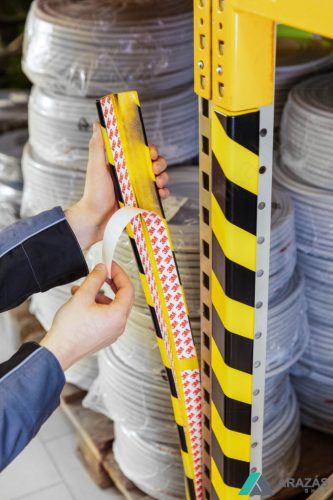 Sarokvédő profil C35 - SÁRGA/FEKETE (1102-130)