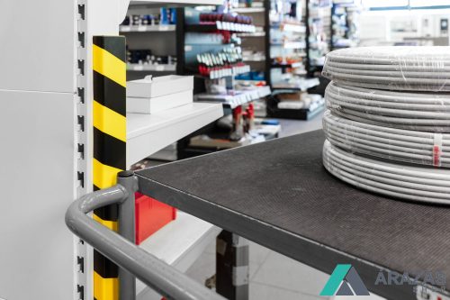 Felületvédő profil S10 - SÁRGA/FEKETE (1107-130)