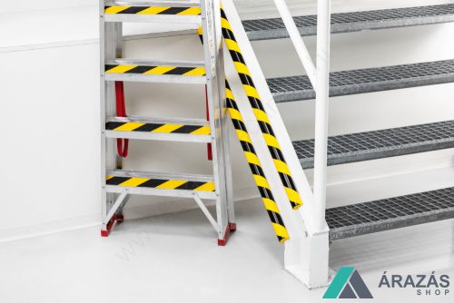 Élvédő profil E8R - SÁRGA/FEKETE (1126-130)