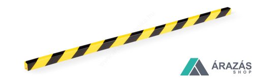 Élvédő profil E8 - SÁRGA/FEKETE (1127-130)