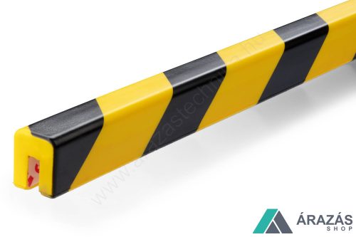 Élvédő profil E8 - SÁRGA/FEKETE (1127-130)
