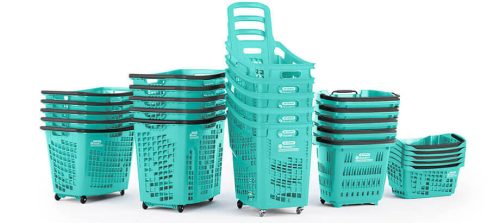 Bevásárló kosár 20L - Oceanis - FEKETE fül