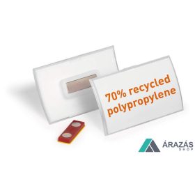   CLICK FOLD mágneses névkitűző 54x90mm (8260-19) 10db/cs - elfordulásmentes