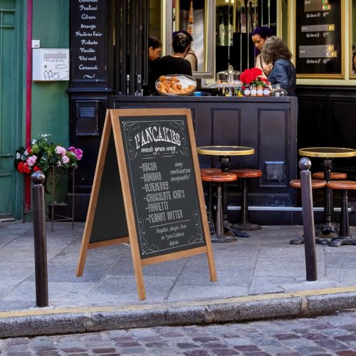 Krétás - mágneses megállítótábla kültéri 715x1050mm