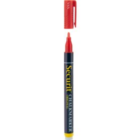 Krétamarker SMA100 (1-2 mm) PIROS - vízzel lemosható