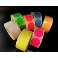  KÖRCÍMKE  -  színes jelölőpont