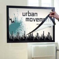 Duraframe® infokeret - öntapadó hátlap
