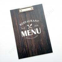 Felírótábla, menütartó