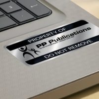 Ezüst ipari időjárásálló címkék