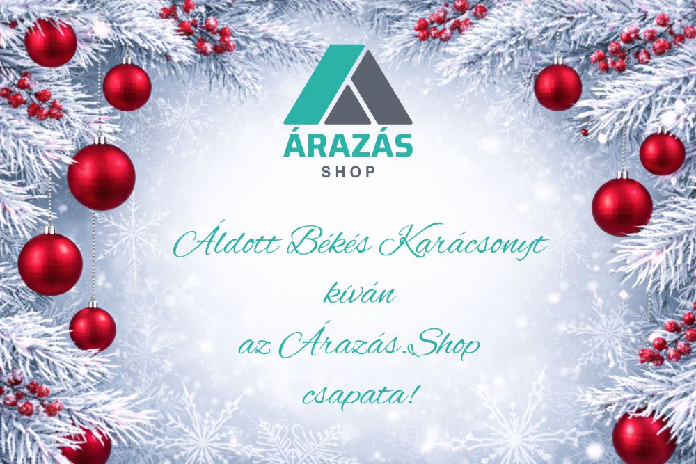 Áldott Békés Karácsonyt kíván az Árazás.Shop csapata!